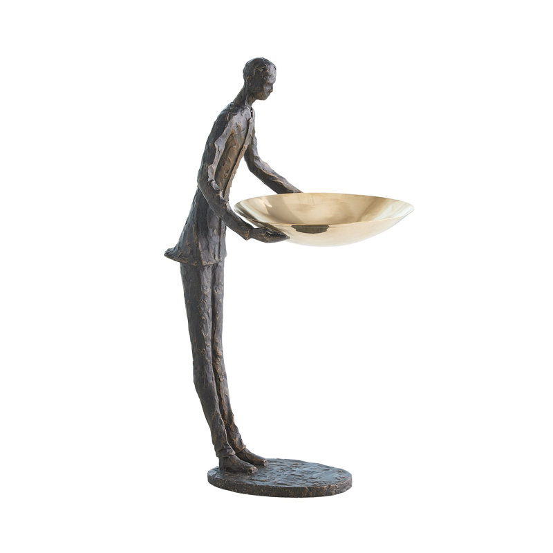 Wooster Sculpture-Bronze W/Brass Plate