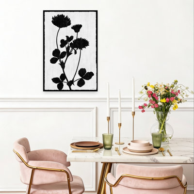 Inverted Garden I Modern Abstract Nature Architecture Wall Art