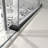 6063 Frameless One Fixed And One Shifted Shower Door, 70MM 304 Stainless Steel Large Pulleys With Adjustable Soft Closing Function,With Nano Easy Cleaning,Stick Explosion-Proof Menbrance