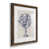Papier, cadre noyer