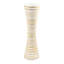 Vase de table en bois blanc Akinyemi