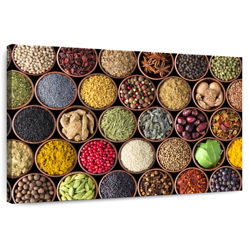 Épices de cuisine colorées Yarlin, H 24 po x l 36 po