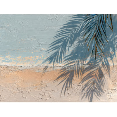 Ocean Shadow Glow Wrapped Canvas Wall Art