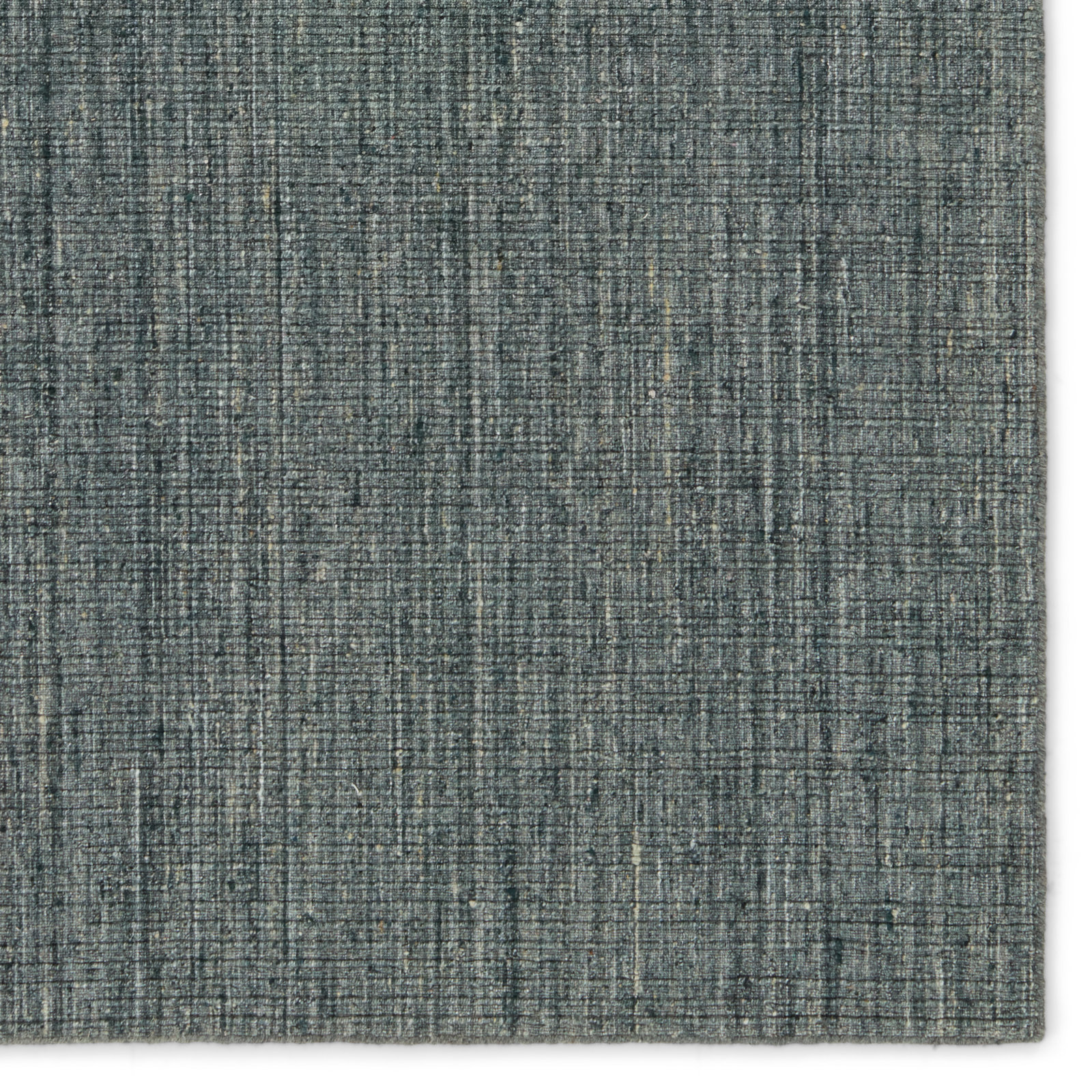 Handmade Gray/Cream/Blue Rug, Rectangle 8' x 10'