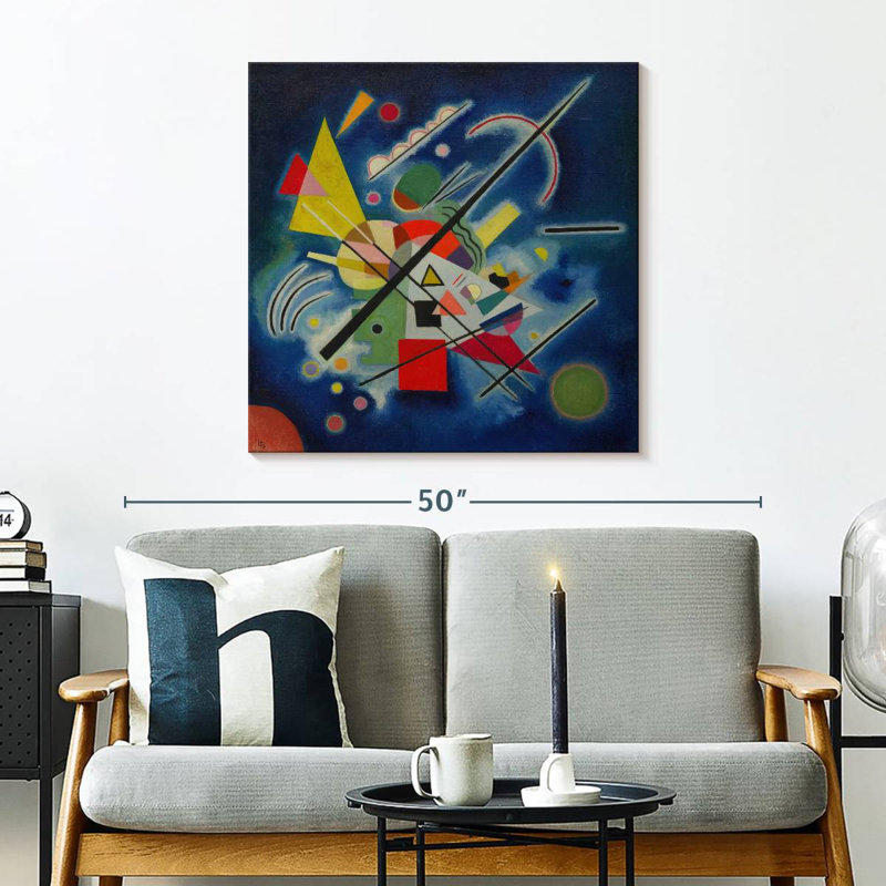 Avery Blue Painting 1924, 30" H x 30" W