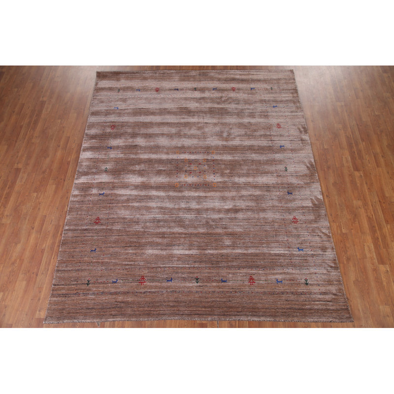 Tapis oriental fait à la main Gabbeh 8 x 10