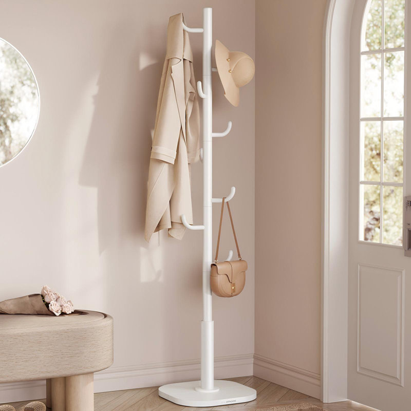 Cactus-shaped Coat Rack, Cloud White