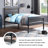Dark Gray Full Bed