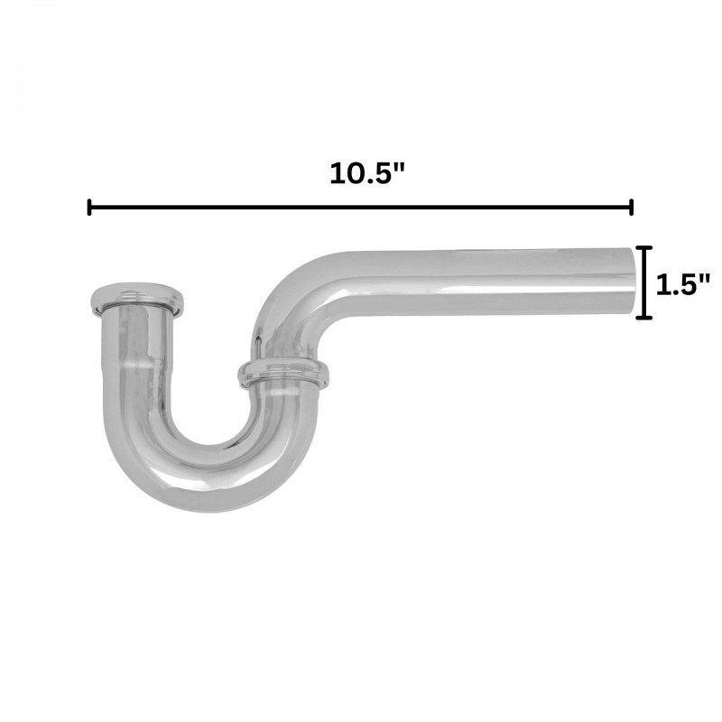 Évier de salle de bain p trap