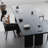 Black Rectangular Solid wood Butterfly Leaf Dining Table-2085196700