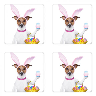 Square 4 Piece Coaster Set