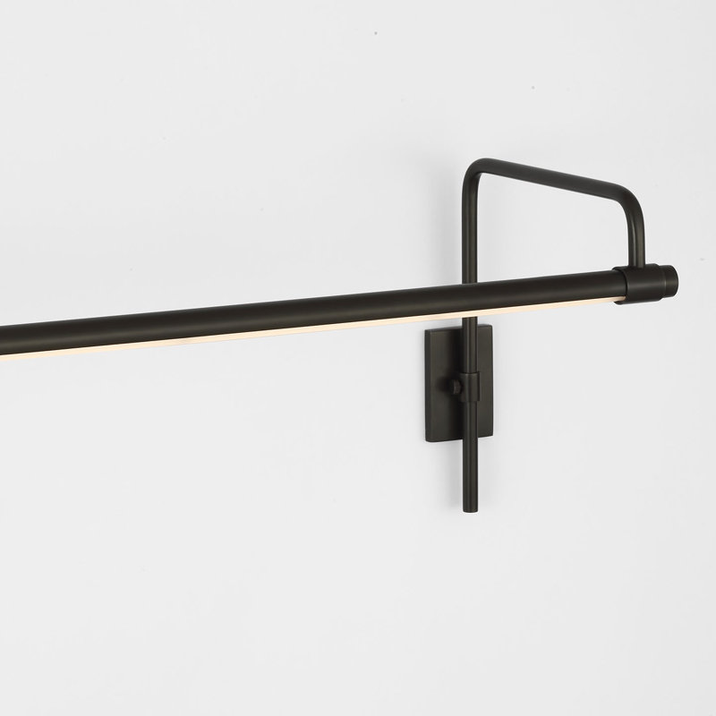 Thomas O'Brien Kidd 18" Frame Mount Picture Light, 8.75" H x 24" W x 8.75" D, Bronze, 15 W