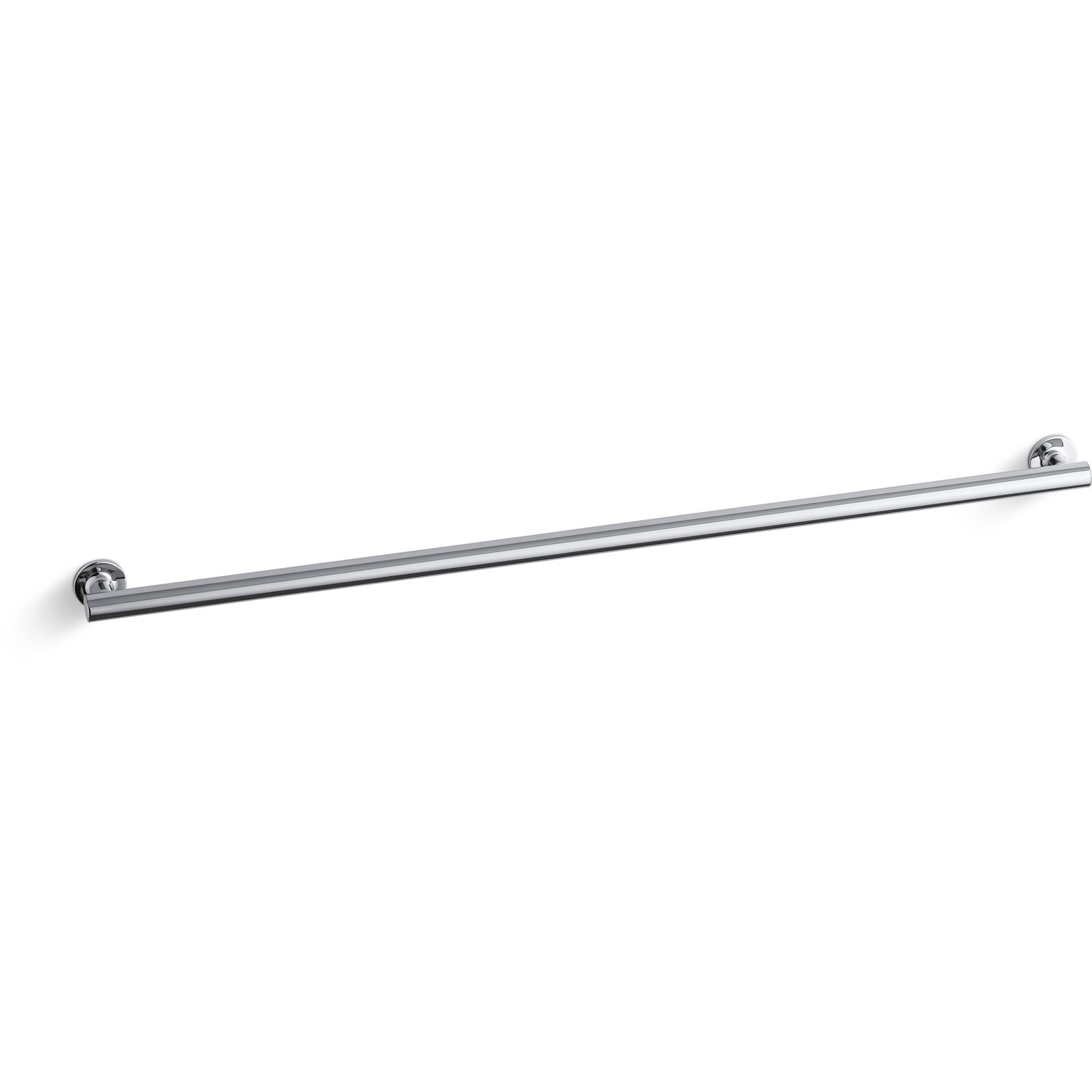 Purist Grab Bar, Polished Stainless, 24"W