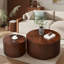 2-Piece Solid Wood Coffee Table for Living Room-1343559487