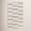 Boulder 5X8 Indoor Outdoor Handwoven Stripe Ivory Area Rug By Classic Home-700788813