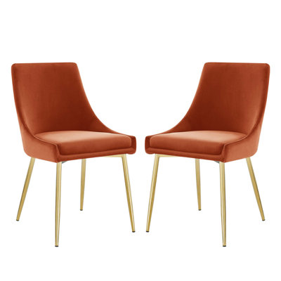 Modway Viscount Performance Velvet Dining Chairs