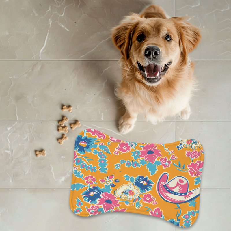Trendy Western Art - Tapis d'alimentation en os 1 pièce