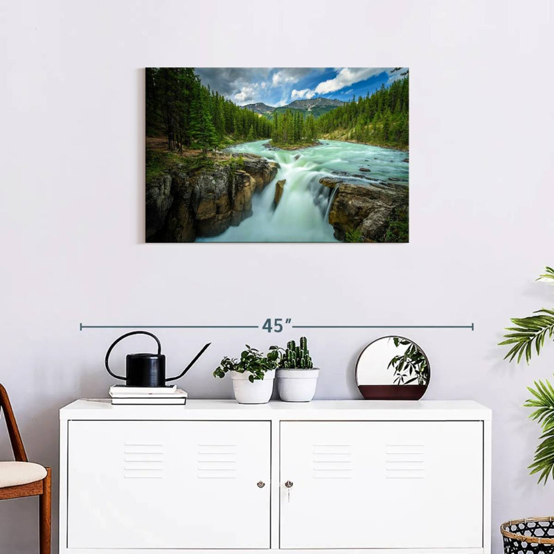 Cascades d'Alvord Upper Sunwapta, H 20 po x l 30 po