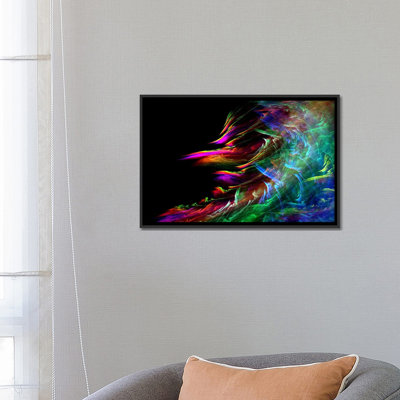 Digital Fire Waive, impression sur toile