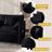 143 Inch 4-Seater U Shaped Couch Set For Living Room,Comfy Cloud Couches With 2 Movable Ottomans And 4 Throw Pillows, DIY Combination-1120503060