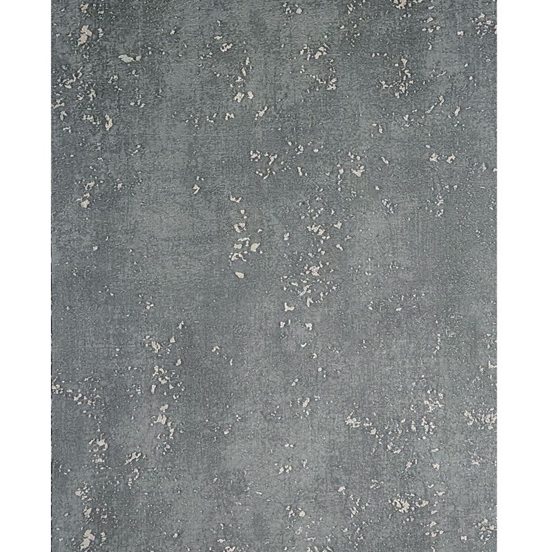 Papier peint imitation béton industriel gris foncé Areanna