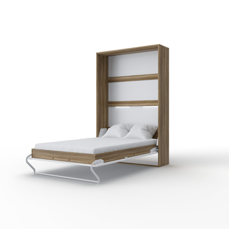 Aubri European Double (140 x 200cm), European Kingsize (120 x 200cm), White/Light Brown