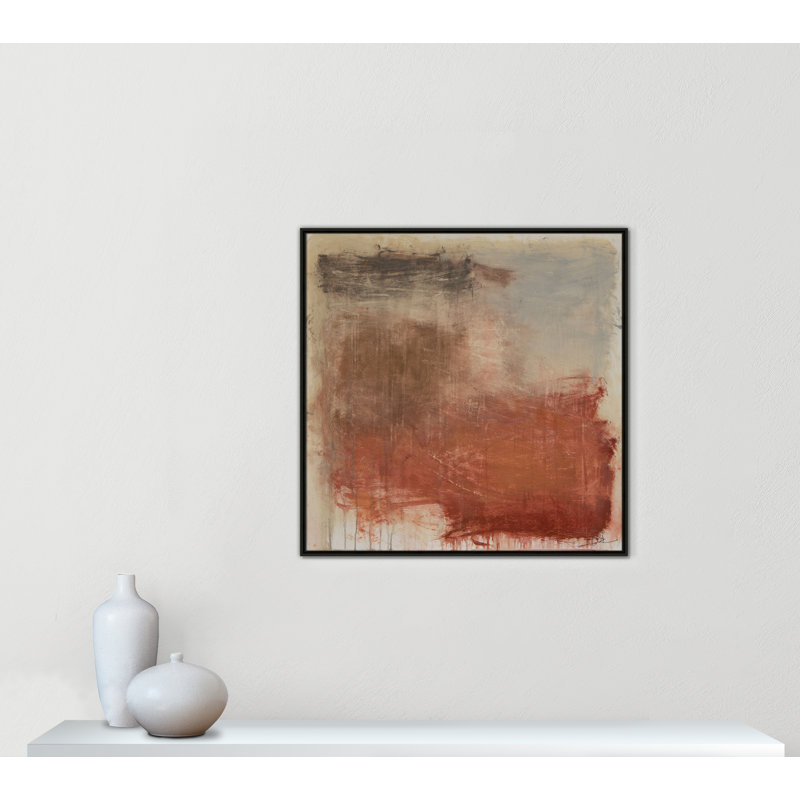 «Colin Autumn Over The Rivera» par, H 37,5 po x l 37,5 po, Espresso