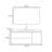 French modern simple bathroom cabinet