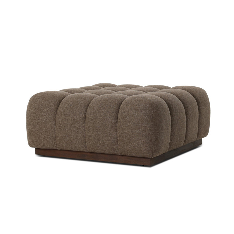 Locascio Outdoor Ottoman Piece-Ellor Brown