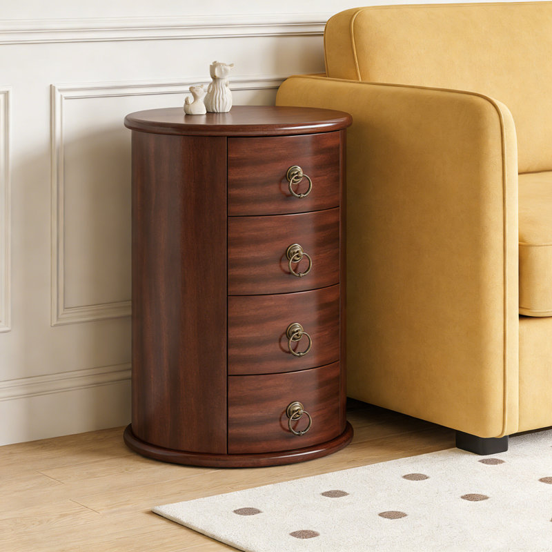 Table de chevet en bois, table d'appoint