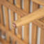 Causeuse d'extérieur en bois d'acacia