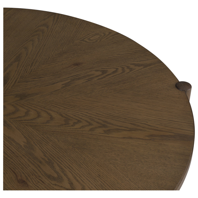 Maxwell Round Cocktail Table, Caramel