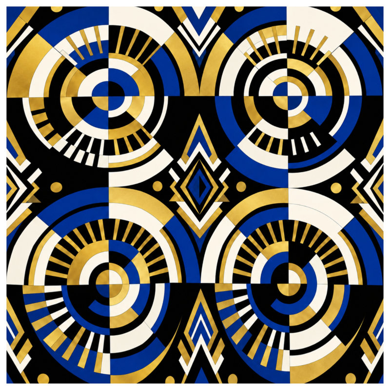 Housses de couette Art Deco, Grand lit