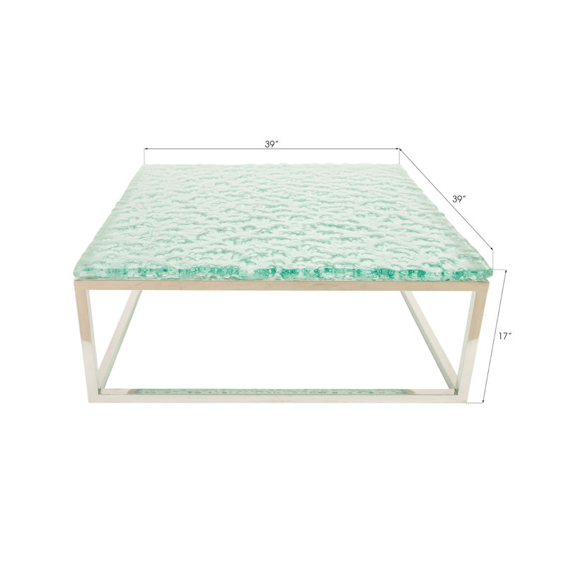 Bubble Glass Coffee Table