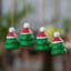 Ensemble de 4 décorations en bois fabriquées à la main à motif de sapins de Noël Allium Way®