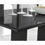 Edzard Double Pedestal High Gloss Dining Table Set with 6 Soft Touch Faux Leather Dining Chairs-52600528-52600530