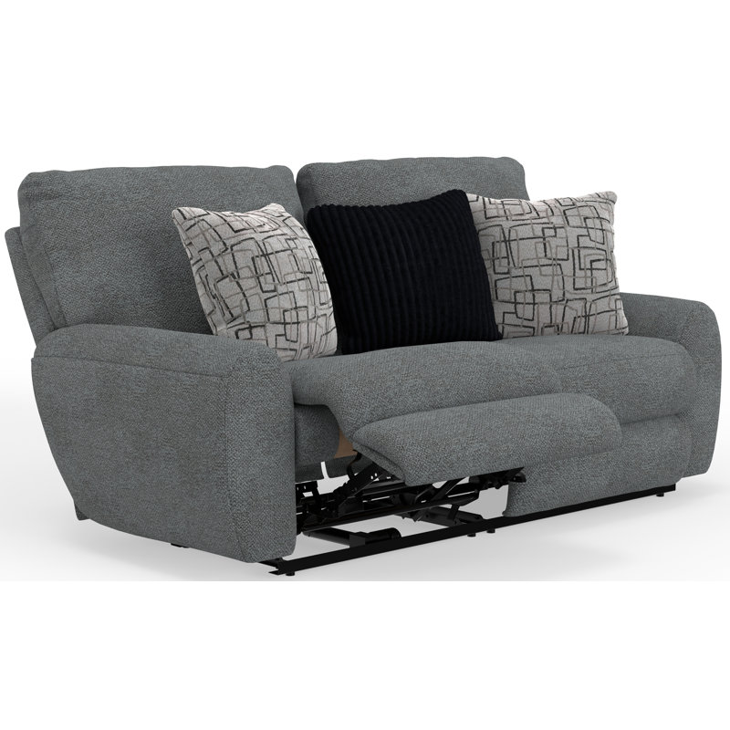 Causeuse inclinable électrique Beyla, Gris chenille