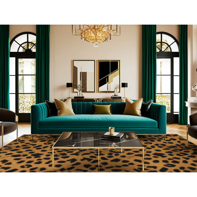  Washable Cheetahs Big Cats Area Rug