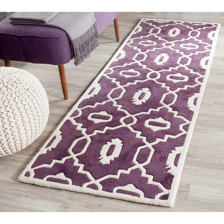 Carolene Hand Tufted Wool Geometric Rug