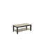 Table basse avec tablette