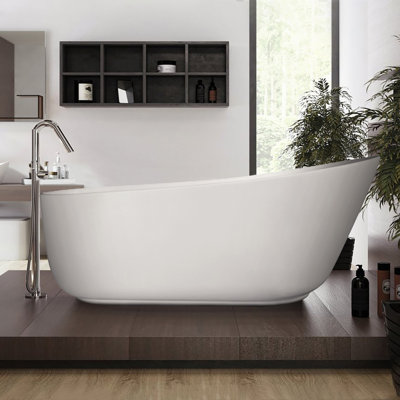 67'' x 31.5'' Soaking Solid Surface Bathtub