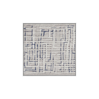 Machine Washable Gray Area Rug