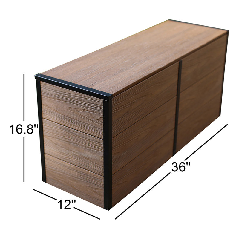 Boîte de rangement composite
