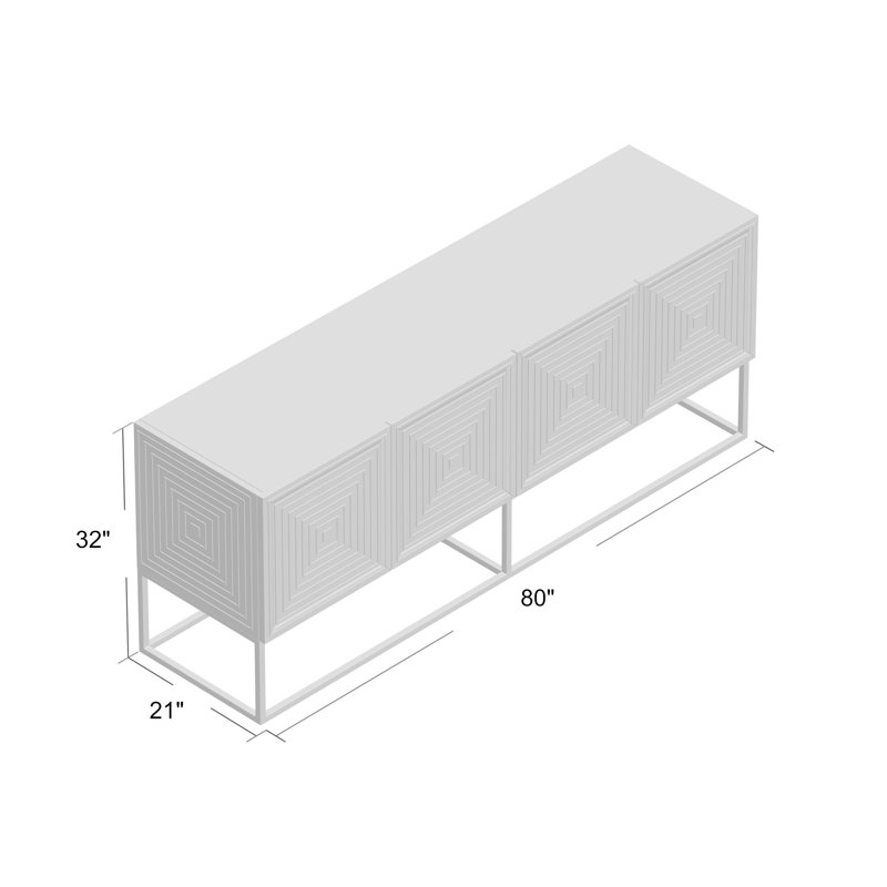 Lanon 80'' Sideboard