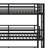 Metal Triple Bunk Bed With Guardrails-1987933150-1987933149