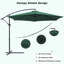 Parasol en porte-à-faux 10 pi Arabella-73844152
