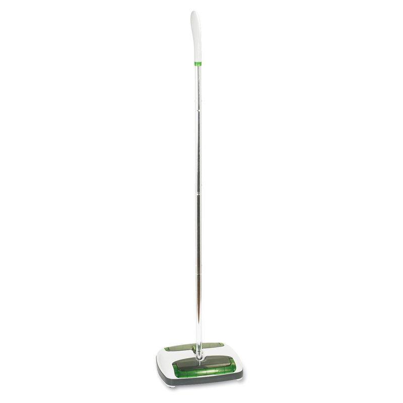 Scotch-Brite Quick Floor Sweeper with Rubber Bristles and Aluminum Handle