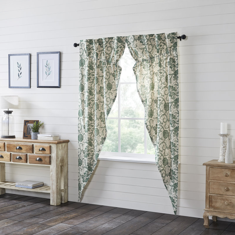 Axminster 100% Cotton Room Darkening Curtain Pair, 36" W x 84" L