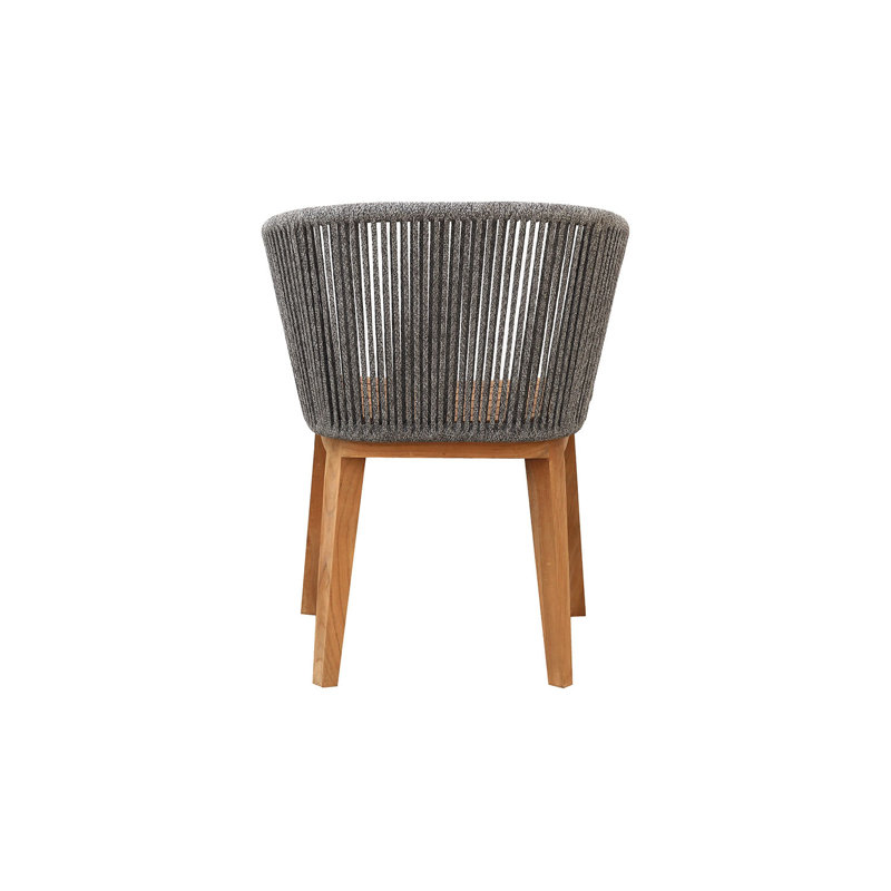 Westlake Outdoor Teak Dining Armchair, Gray
