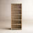 Fitzgerald 5-Shelf Solid and Manufactured Wood Bookcase